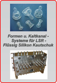 Formen u. Kaltkanal -  Systeme für LSR - Flüssig Silikon Kautschuk